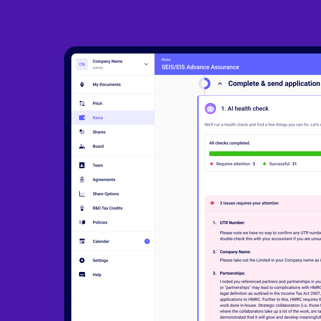 AI Application Health Check